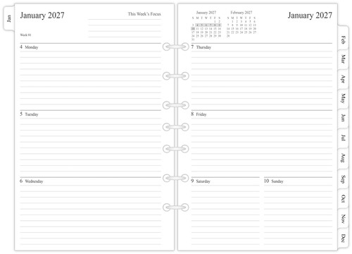 Newestor 2027 weekly monthly - 2027, &